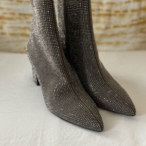Chic Studded Heeled Boots for Women